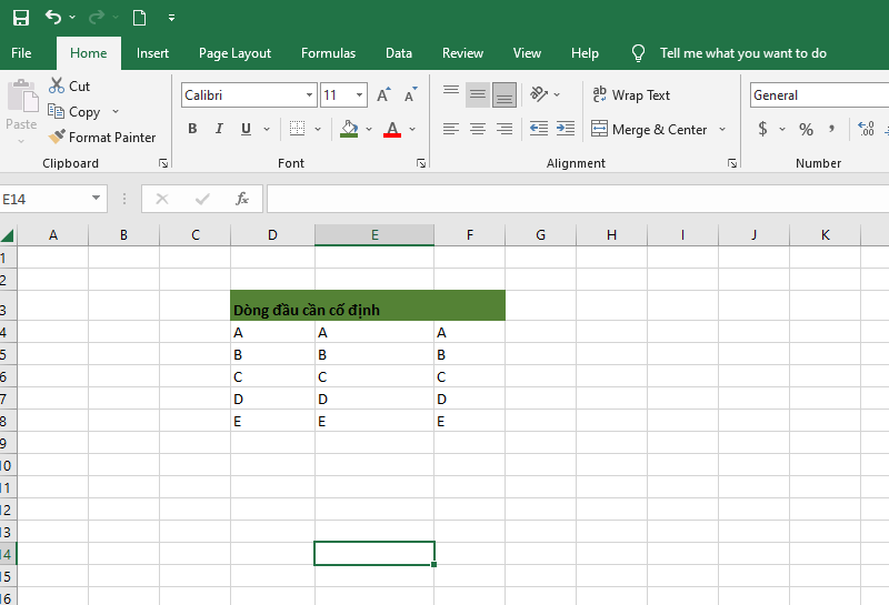 cach-co-dinh-dong-trong-excel-1