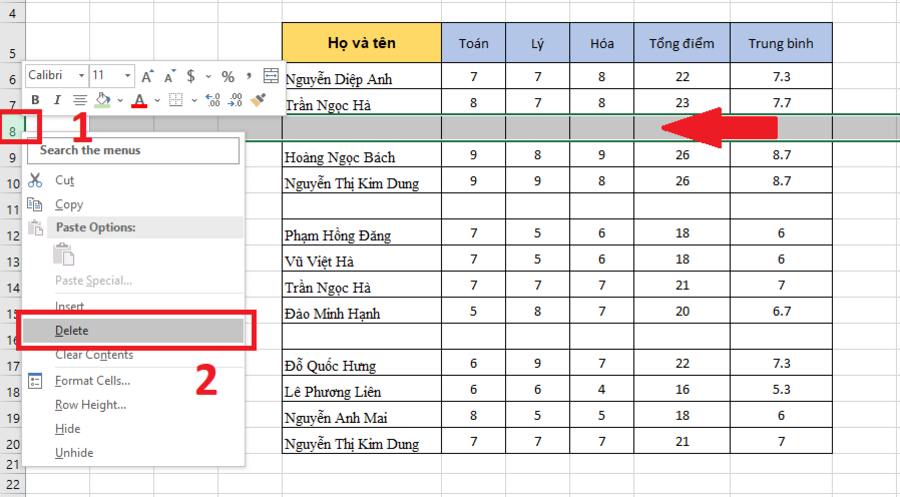 cach-xoa-cac-dong-trong-trong-excel-1