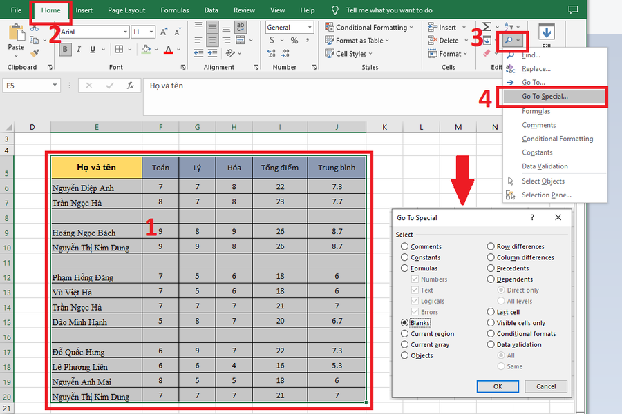cach-xoa-cac-dong-trong-trong-excel-3