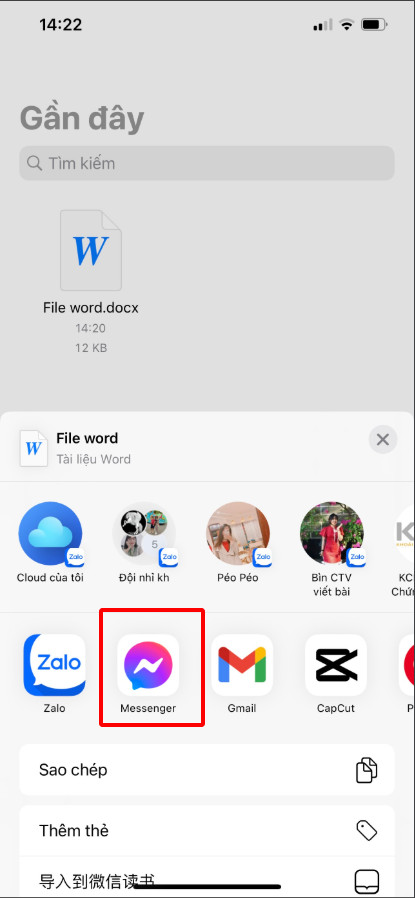 C&aacute;ch gửi file word qua messenger 4