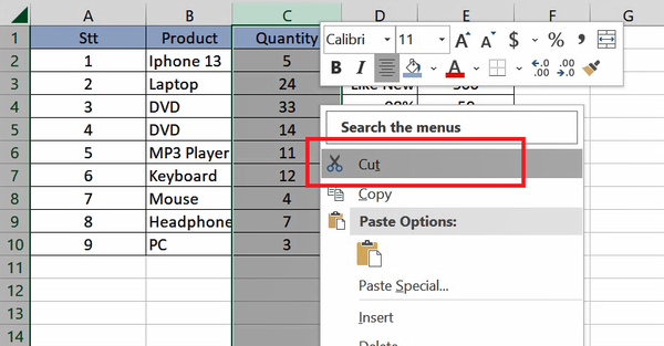 cach-di-chuyen-cot-trong-excel-5