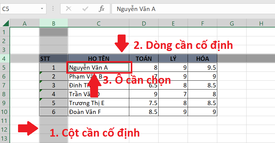 cach-ghim-cot-trong-excel-4