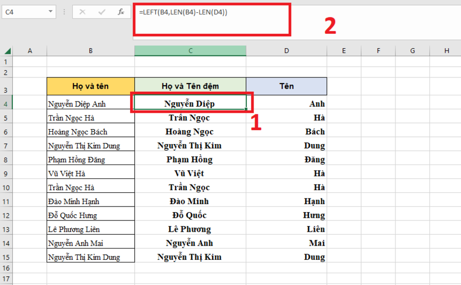 cach-tach-ho-ten-trong-excel-3