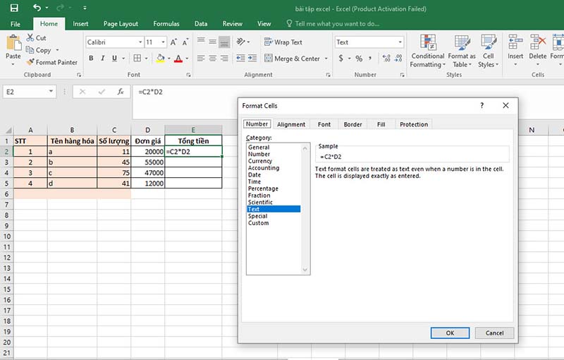 excel-khong-chay-cong-thuc-2